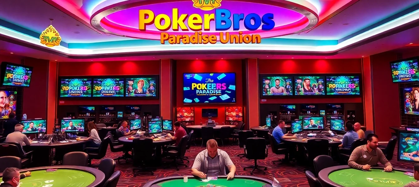 Join Pokerbros Paradise Union for exciting online poker games and community fun, connecting players worldwide.