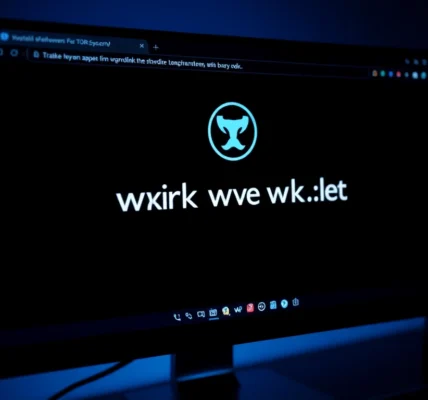 Кракен зеркало — надежное зеркало darknet на экране с TOR браузером, символизирующее безопасность и анонимность.