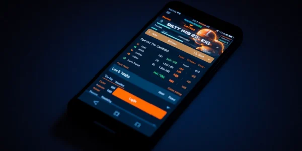Fairplay online sports betting platform showcasing login screen with vibrant orange and black design, highlighting ease of access and betting options for Indian users.