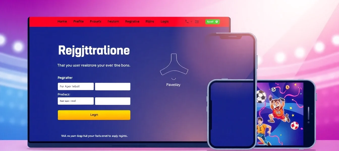 Guided steps for Lotus365 Register, showing a seamless online registration process on a sleek betting platform, encouraging user sign-up with clear prompts.