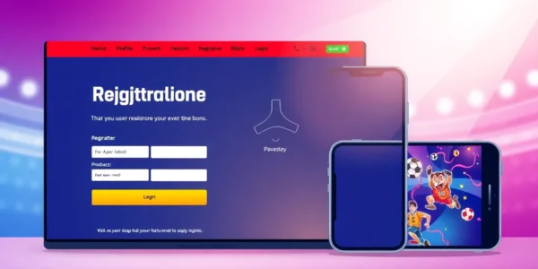 Guided steps for Lotus365 Register, showing a seamless online registration process on a sleek betting platform, encouraging user sign-up with clear prompts.