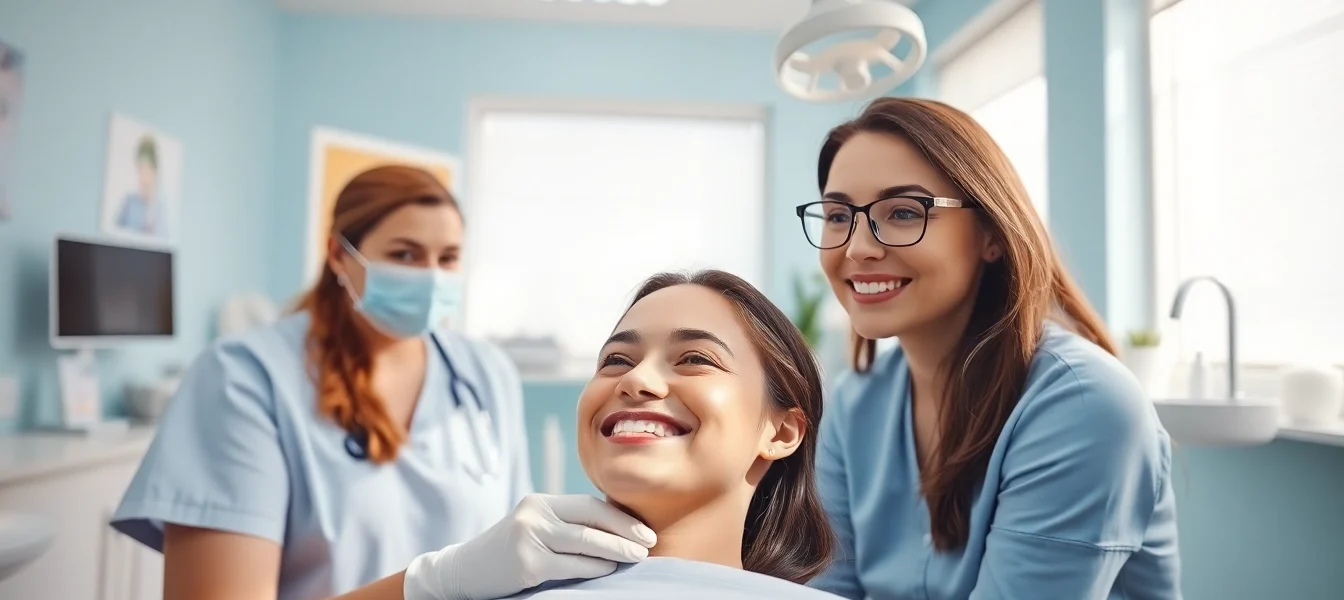 Ventura Bright Dental team providing friendly dental care in a modern, welcoming office setting